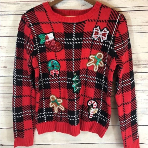 Forever 21 Christmas Sweater fits small - Picture 1 of 3